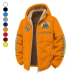 The UCF Force Winter Fleece Jacket, Multi-Sport Winter Layer HVN1445UC - Orange