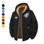 The UConn Power Winter Fleece Jacket, Technical Mid-Layer Jacket HVN1445UC - Black