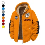 The UConn Power Winter Fleece Jacket, Technical Mid-Layer Jacket HVN1445UC - Orange