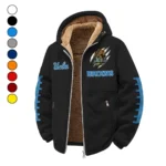 The Bruin Pride Winter Fleece Jacket, Snow-Ready Active Fleece HVN1445UC - Black