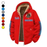 The Bruin Pride Winter Fleece Jacket, Snow-Ready Active Fleece HVN1445UC - red
