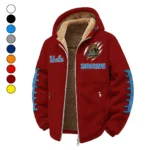 The Bruin Pride Winter Fleece Jacket, Snow-Ready Active Fleece HVN1445UC - Wine