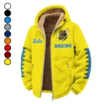 The Bruin Pride Winter Fleece Jacket, Snow-Ready Active Fleece HVN1445UC - Yellow