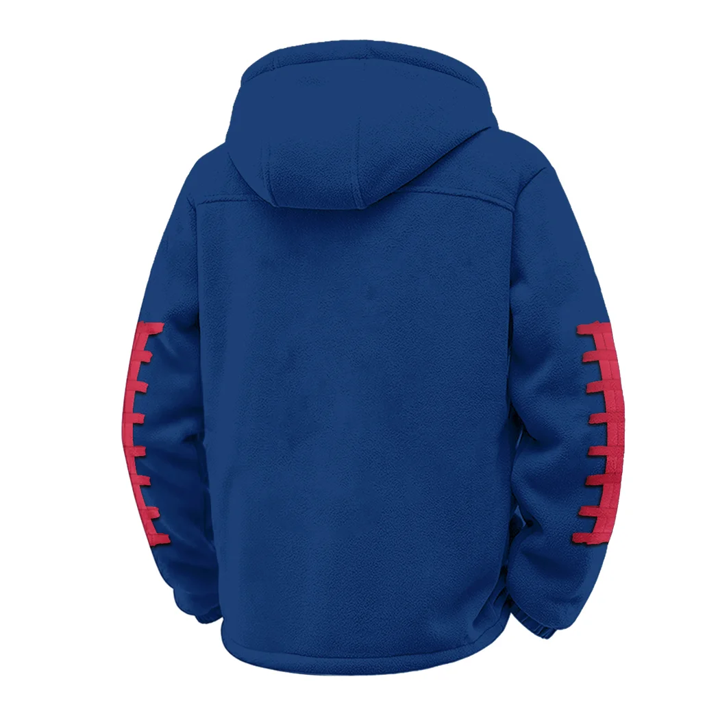 The UNLV Elite Winter Fleece Jacket, All-Mountain Sport Jacket HVN1445UN - Navy - Image 3
