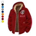 The UNLV Elite Winter Fleece Jacket, All-Mountain Sport Jacket HVN1445UN - Wine