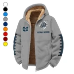The Utah State Ambush Winter Fleece Jacket, Cold Weather Hiking Fleece HVN1445US - Grey