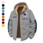 UTSA Winter Fleece Jacket, Ski & Snowboard Mid-Layer HVN1445UT - Grey