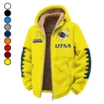 UTSA Winter Fleece Jacket, Ski & Snowboard Mid-Layer HVN1445UT - Yellow