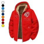 The Ute Ambush Winter Fleece Jacket, Winter Endurance Jacket HVN1445UU - red