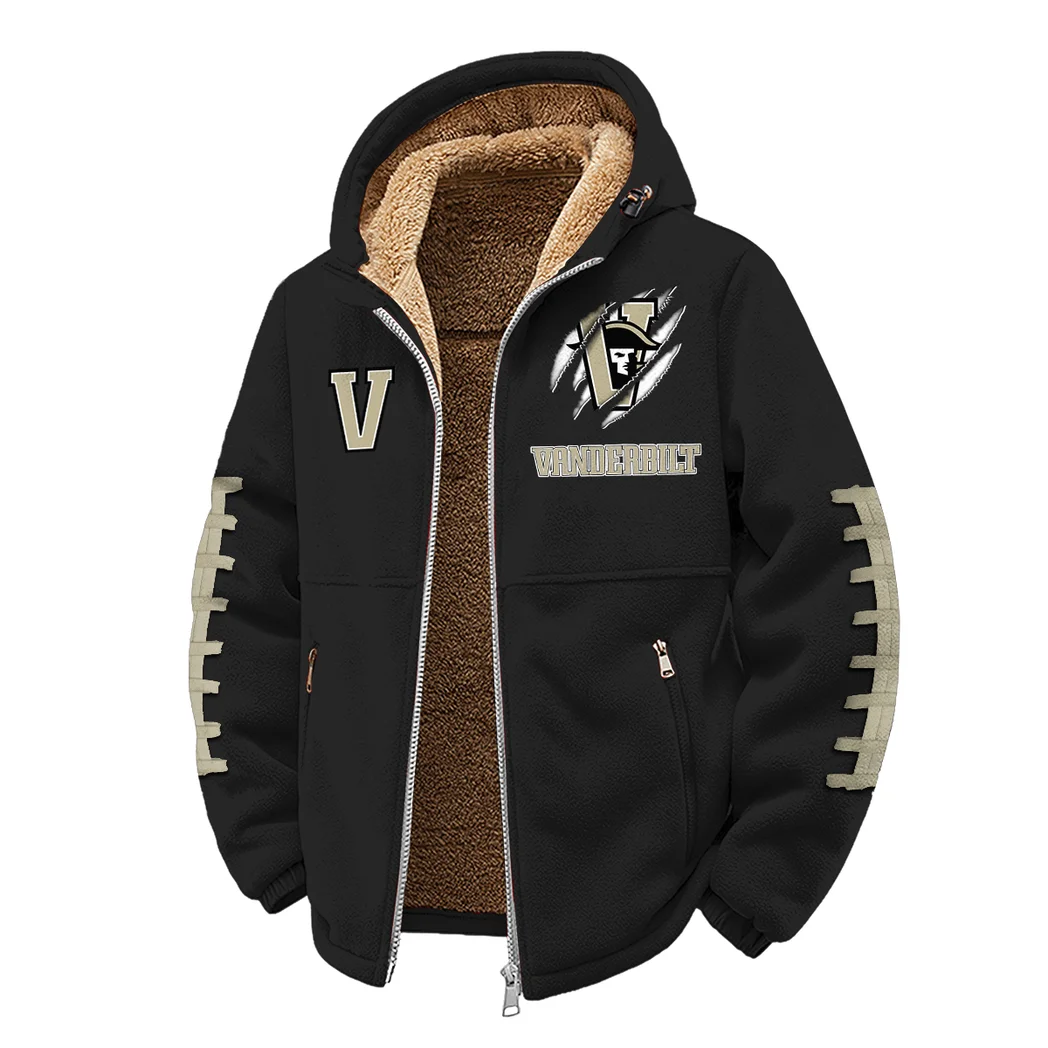The Commodore Pride Winter Fleece Jacket, Ultra-Soft Fleece Shell HVN1445VC - Black - Image 2