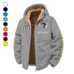 The Commodore Pride Winter Fleece Jacket, Ultra-Soft Fleece Shell HVN1445VC - Grey