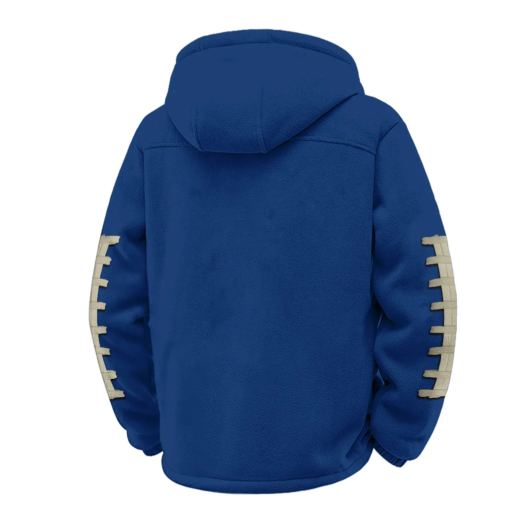 The Commodore Pride Winter Fleece Jacket, Ultra-Soft Fleece Shell HVN1445VC - Navy - Image 3
