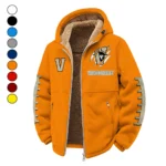 The Commodore Pride Winter Fleece Jacket, Ultra-Soft Fleece Shell HVN1445VC - Orange