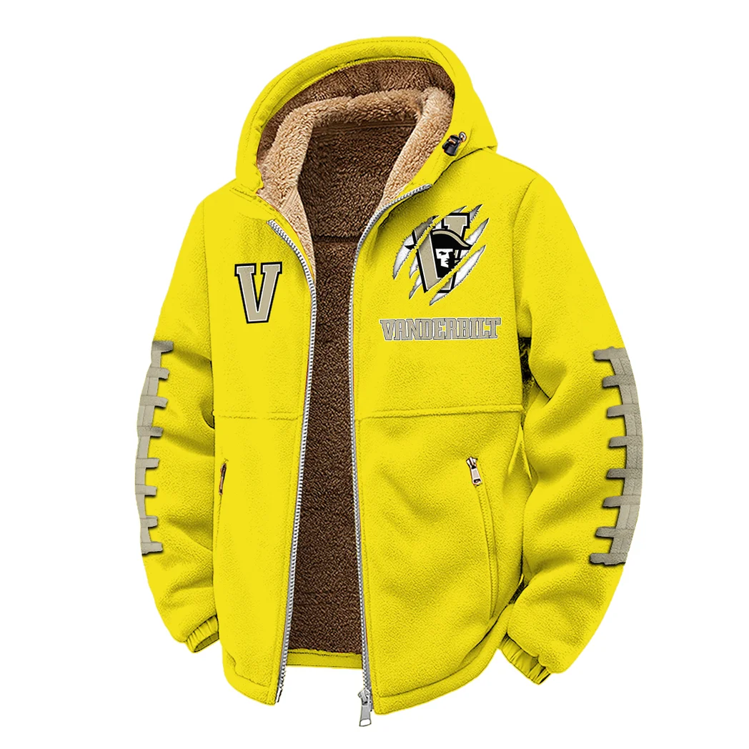 The Commodore Pride Winter Fleece Jacket, Ultra-Soft Fleece Shell HVN1445VC - Yellow - Image 2