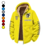 The Commodore Pride Winter Fleece Jacket, Ultra-Soft Fleece Shell HVN1445VC - Yellow