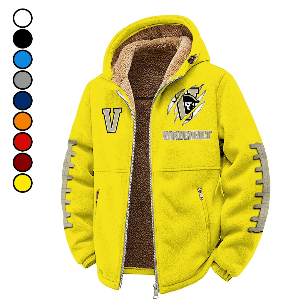 The Commodore Pride Winter Fleece Jacket, Ultra-Soft Fleece Shell HVN1445VC - Yellow