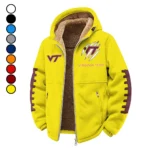 The Hokie Force Winter Fleece Jacket, Brushed Interior Winter Fleece HVN1445VT - Yellow