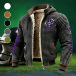 The Husky Spirit Fleece-Lined Hooded Jacket, Arctic Protection Hooded Zip HVN1445WH - Grey