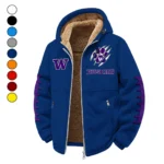 The Husky Spirit Winter Fleece Jacket, Arctic Expedition Fleece HVN1445WH - Navy