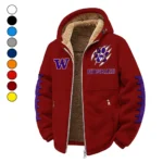 The Husky Spirit Winter Fleece Jacket, Arctic Expedition Fleece HVN1445WH - Wine
