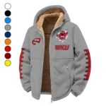 The Hilltopper Elite Winter Fleece Jacket, Extreme Cold Fleece Coat HVN1445WK - Grey