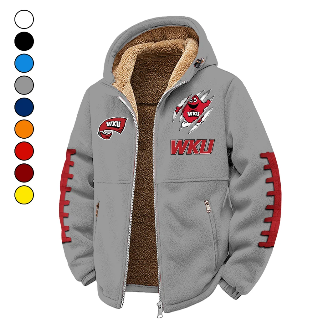 The Hilltopper Elite Winter Fleece Jacket, Extreme Cold Fleece Coat HVN1445WK - Grey