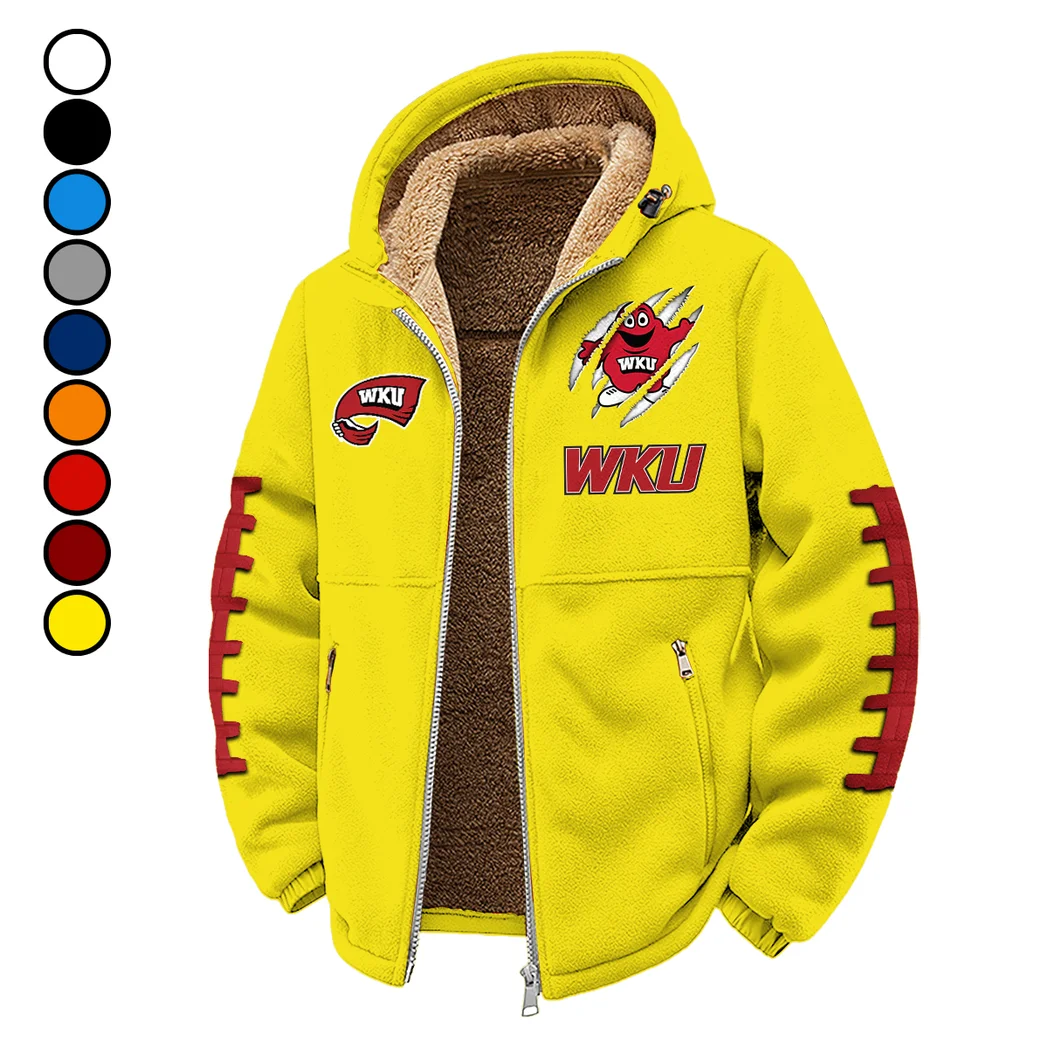 The Hilltopper Elite Winter Fleece Jacket, Extreme Cold Fleece Coat HVN1445WK - Yellow