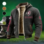 The WSU Elite Fleece-Lined Hooded Jacket, Ultra-Soft Plush Lined Jacket HVN1445WS - Grey