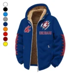 The WSU Elite Winter Fleece Jacket, Insulated Sport Hoody HVN1445WS - Navy