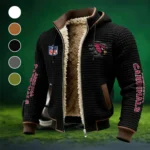 Red Talons Fleece-Lined Hooded Jacket, Endurance Sport Thermal Hoody HVN1446AC - Black