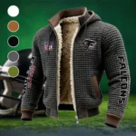 Red Wing Pride Fleece-Lined Hooded Jacket, Dynamic Training Hooded Shell HVN1446AF - Grey