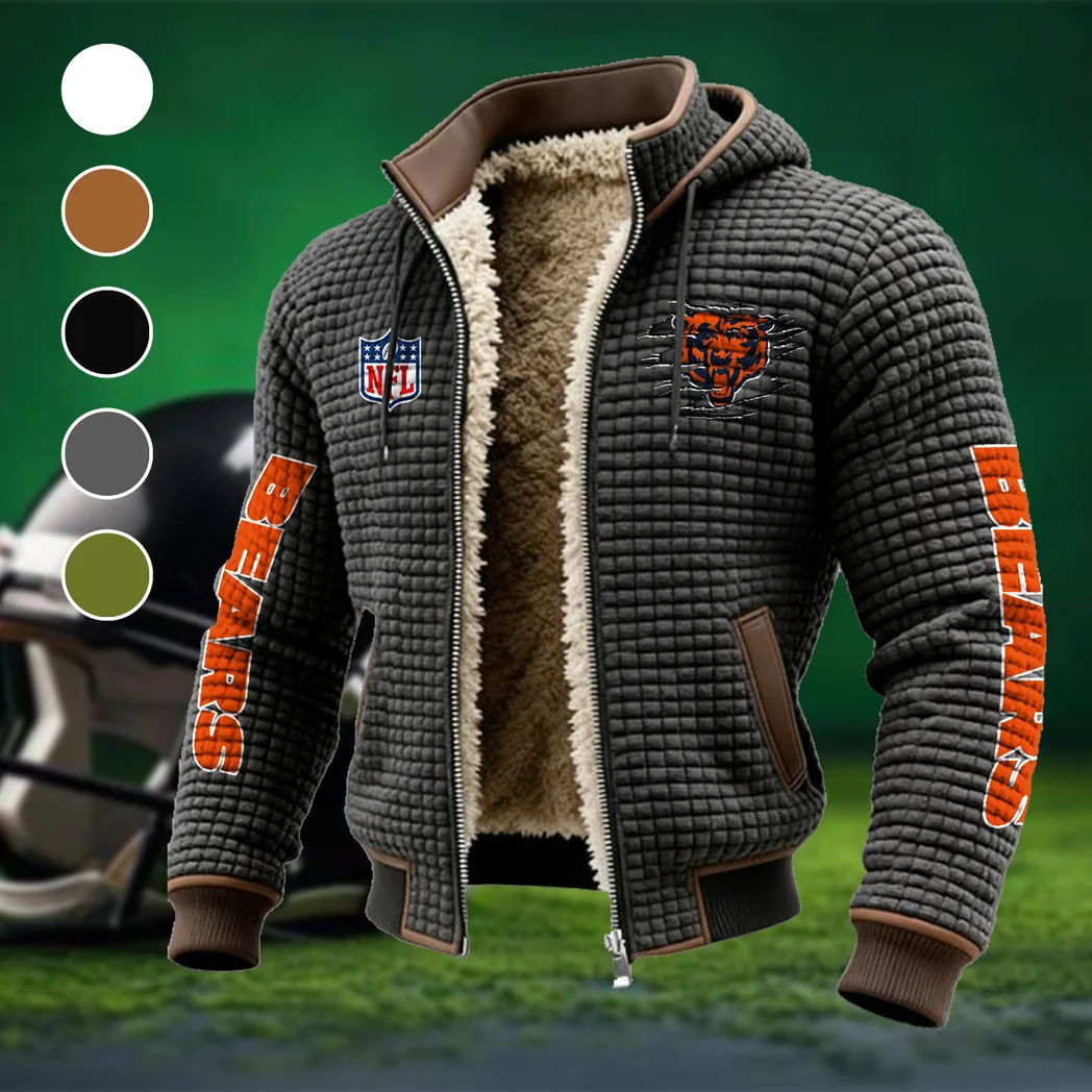 Lakefront Squad Fleece-Lined Hooded Jacket, Endurance Sport Thermal Hoody HVN1446CB - Grey