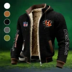 Tiger Crew Fleece-Lined Hooded Jacket, All-Mountain Hooded Fleece HVN1446CI - Black