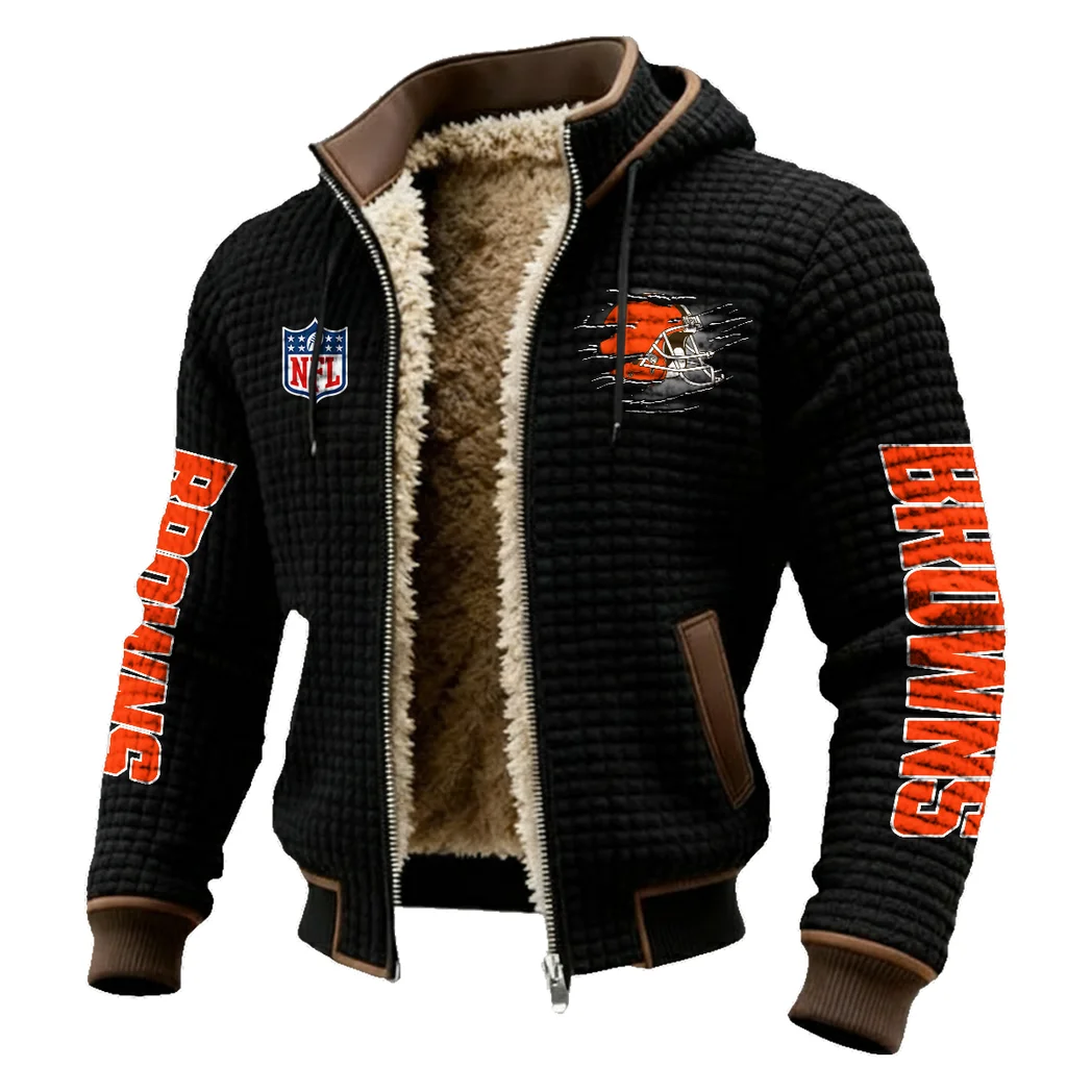 Midnight Prowlers Fleece-Lined Hooded Jacket, Alpine Ascent Hooded Jacket HVN1446CL - Black - Image 2