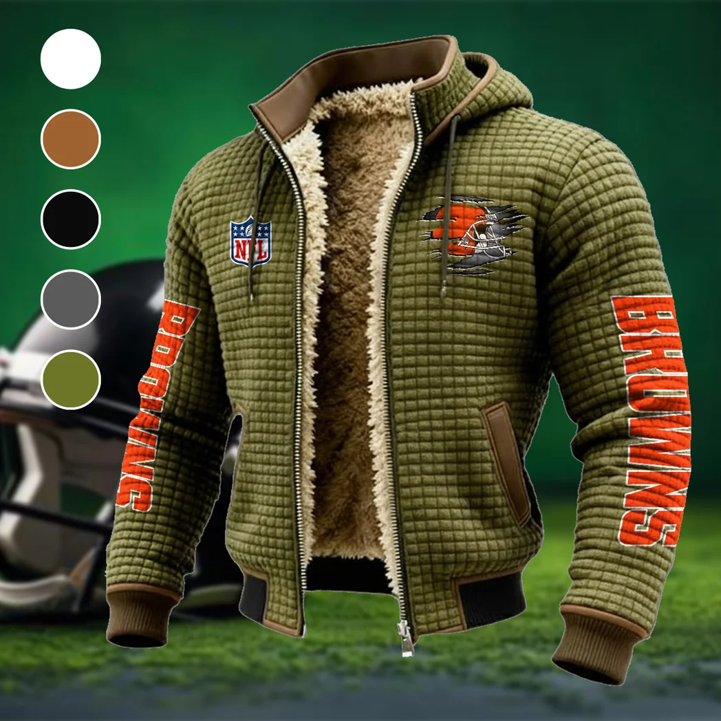 Midnight Prowlers Fleece-Lined Hooded Jacket, Alpine Ascent Hooded Jacket HVN1446CL - Green