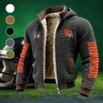Midnight Prowlers Fleece-Lined Hooded Jacket, Alpine Ascent Hooded Jacket HVN1446CL - Grey