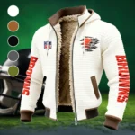 Midnight Prowlers Fleece-Lined Hooded Jacket, Alpine Ascent Hooded Jacket HVN1446CL - White