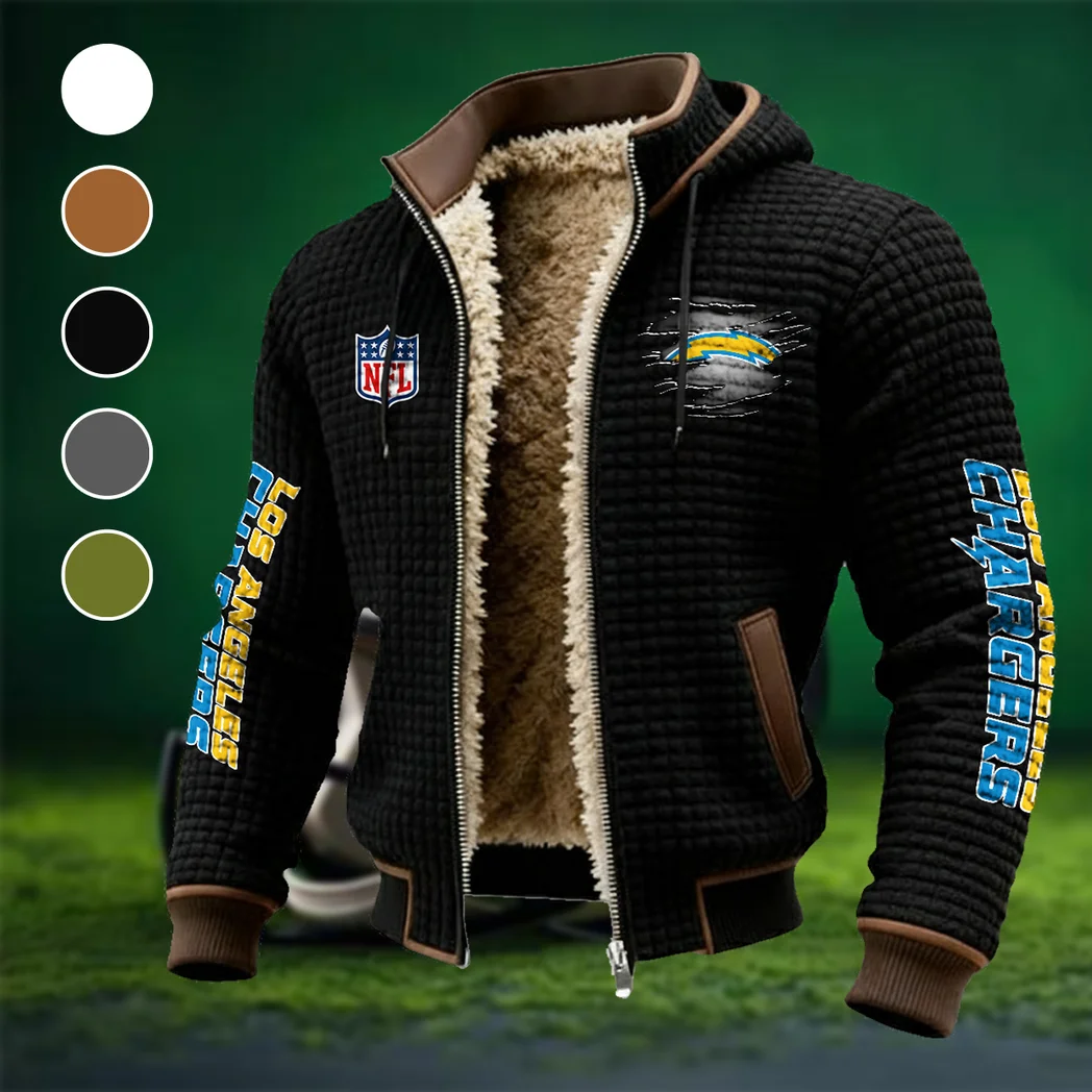 Game Day Sparks Fleece-Lined Hooded Jacket, Sub-Zero Fleece-Lined Shield HVN1446LC - Black