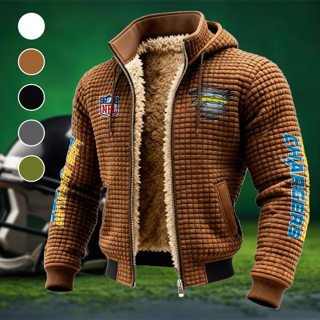 Game Day Sparks Fleece-Lined Hooded Jacket, Sub-Zero Fleece-Lined Shield HVN1446LC - brown