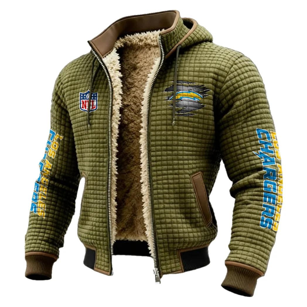 Game Day Sparks Fleece-Lined Hooded Jacket, Sub-Zero Fleece-Lined Shield HVN1446LC - Green - Image 2