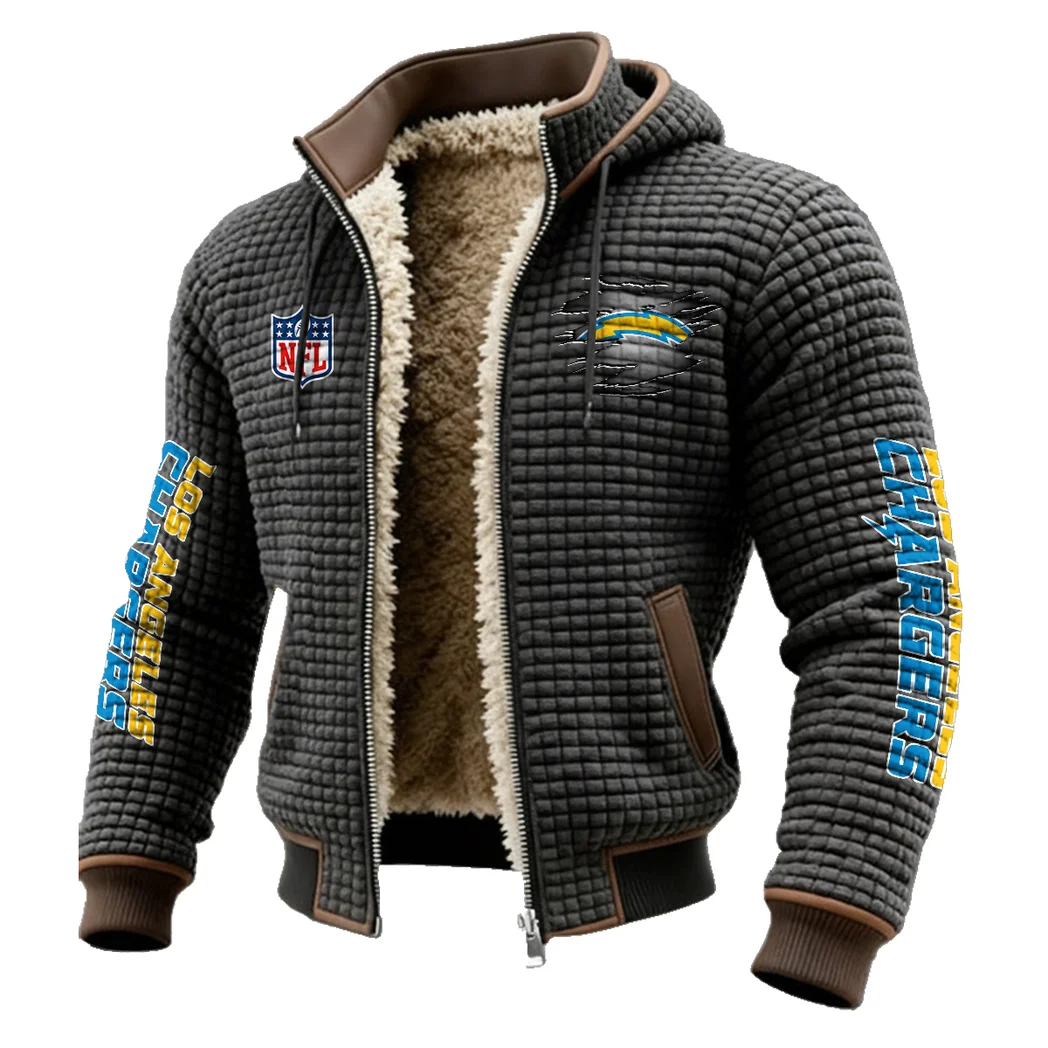 Game Day Sparks Fleece-Lined Hooded Jacket, Sub-Zero Fleece-Lined Shield HVN1446LC - Grey - Image 2