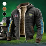 Game Day Sparks Fleece-Lined Hooded Jacket, Sub-Zero Fleece-Lined Shield HVN1446LC - Grey