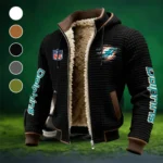 Midnight Saints Fleece-Lined Hooded Jacket, Cold-Snap Defense Jacket HVN1446MD - Black