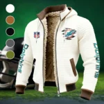 Midnight Saints Fleece-Lined Hooded Jacket, Cold-Snap Defense Jacket HVN1446MD - White