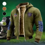Empire Fans Fleece-Lined Hooded Jacket, Ultra-Soft Plush Lined Jacket HVN1446NG - Green