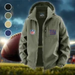 Empire Fans Fleece Windbreaker Jacket, Soft-Shell Active Fleece HVN1446NG - Green