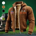 Midnight Stars Fleece-Lined Hooded Jacket, Endurance Sport Thermal Hoody HVN1447CB - brown