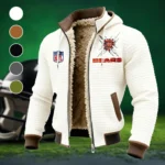 Midnight Stars Fleece-Lined Hooded Jacket, Endurance Sport Thermal Hoody HVN1447CB - White