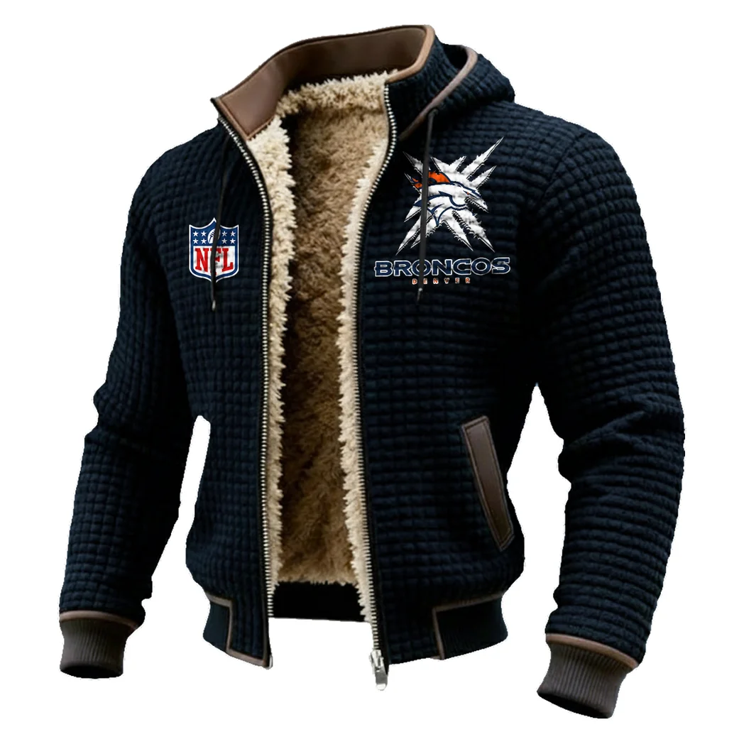 Match Day Herd Fleece-Lined Hooded Jacket, Peak Performance Hooded Shell HVN1447DB - Black - Image 2