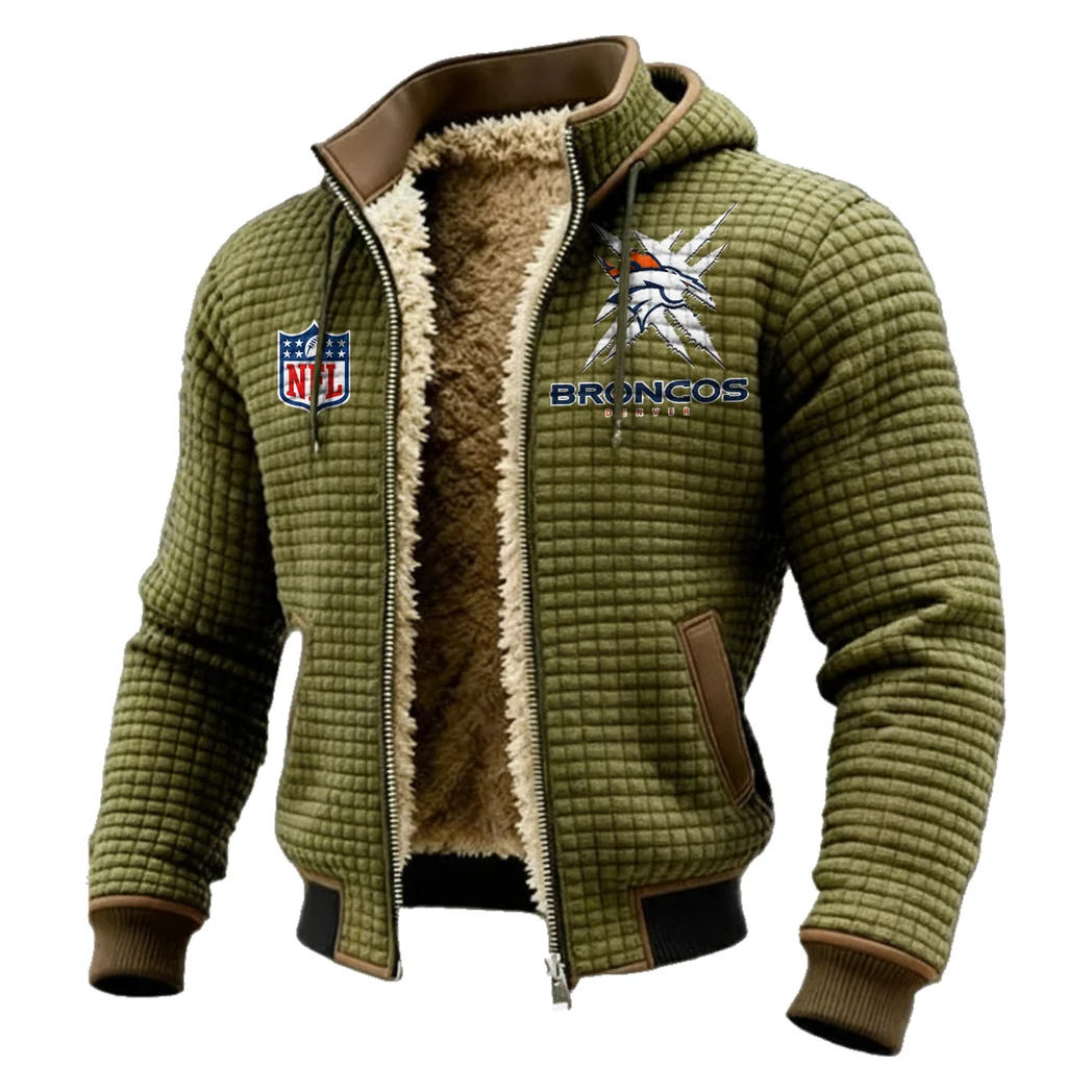 Match Day Herd Fleece-Lined Hooded Jacket, Peak Performance Hooded Shell HVN1447DB - Green - Image 2